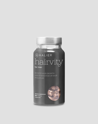 Hiustenlähtö tabletit miehille hiustenlähtöön Hairvity Men Halier 60 kapselia - 1