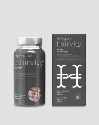 Hiustenlähtö tabletit miehille hiustenlähtöön Hairvity Men Halier 60 kapselia - 5