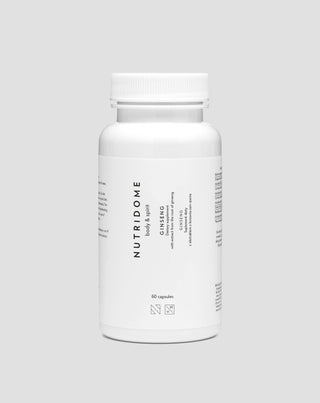 Ginseng tabletit muistin ja keskittymiskyvyn parantamiseksi Ginseng Nutridome 60 kapselia - 1