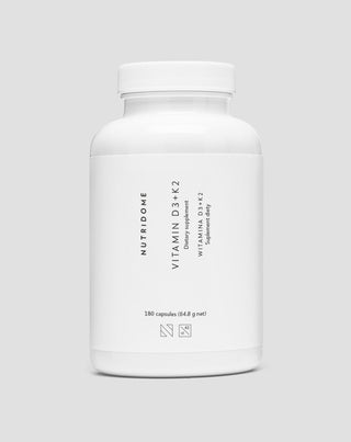 D3+K2-vitamiinit inuliinilla tukemaan luustoa ja vastustuskykyä Nutridome 180 kpl
