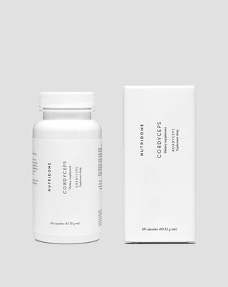 Kordycepsin uute 1200 mg 7 % kordycepsihappoa energia vastustuskyky Nutridome 60 kapselia