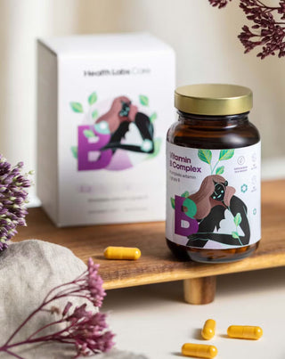 Gluteeniton ja laktoositon B-vitamiinikompleksi Health Labs Care 60 kapselia - 2