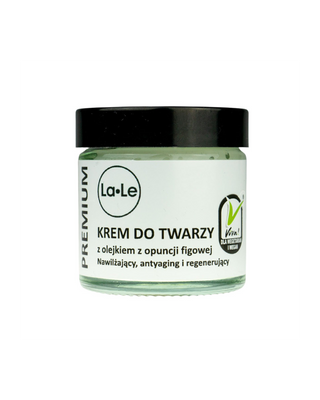 Kuivalle, väsyneelle ja kypsälle iholle tarkoitettu kasvovoide, jossa on pähkinäpensasöljyä La-Le - 1