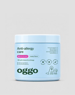 Ravintolisä allergioihin ja herkkäihoisille koirille Anti-Allergy Care Oggo 180 g - 1