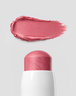 Kasvojen meikki- ja muotoilusetti: aurinkopuuteri, poskipuna ja highlighter puikossa Nutridome