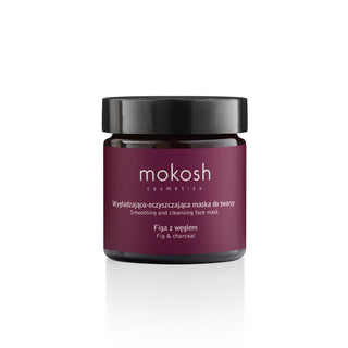 Sileyttävä ja puhdistava kasvonaamio Fig with Carbon Mokosh 60 ml