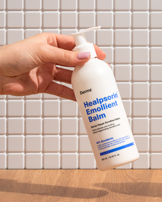 Healpsorin pehmentävä rauhoittava vartalobalsami Dermz - 2