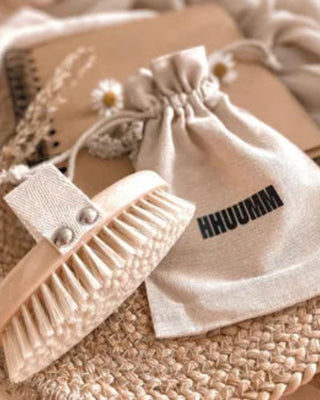 Kuiva vartalohierontaharja, jossa on agave-kuituliuska nro 3 Hhuumm - 2