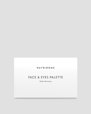 Monitoiminen meikkipaletti silmille ja kasvojen muotoiluun Face &amp; Eyes Nutridome
