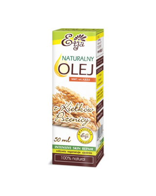 Luonnollinen vehnänalkioöljy, joka sisältää runsaasti proteiineja ja rasvahappoja Etja - 1