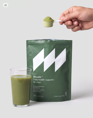 Juomalisä miehille kokonaisvaltainen kehon tuki, vitamiinit, mineraalit, kuitu Monolit