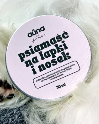 Auna For Fauna luonnollinen tassujen ja kuivan nenän suojaava koiran voide 30 ml - 2