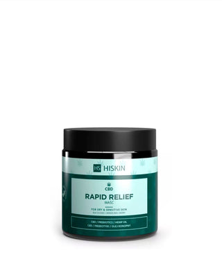Rescue cbd voide kuivalle iholle hamppuöljyä Rapid Relief HiSkin kanssa - 1
