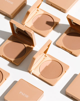 Prässätyt bronzer Selfglow 02 Warm, jossa on aktiivisia ainesosia kasvojen muotoiluun Paese - 6