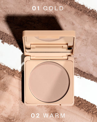 Prässätyt bronzer Selfglow 02 Warm, jossa on aktiivisia ainesosia kasvojen muotoiluun Paese - 4