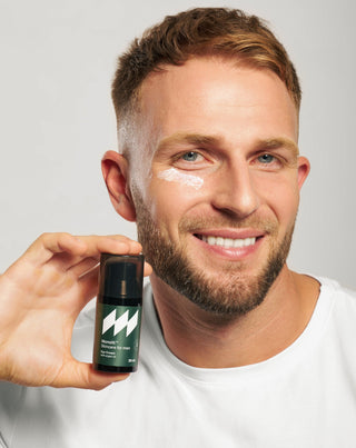 Ryppyjä ehkäisevä silmänympärysvoide miehille, jossa on arganöljyä ja C-vitamiinia Monolitea - 3