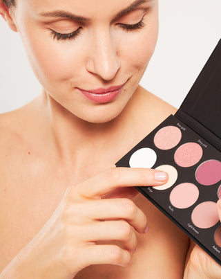 10 pitkäkestoisen luomivärin paletti klassisissa sävyissä Basic Eyeshadow Palette Nutridome -luomiväripaletti - 2
