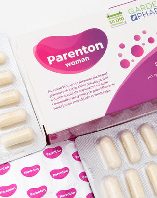 Parenton Woman ravintolisä raskautta suunnitteleville naisille GardenPharm 30 kapselia