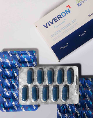 Libidon ja potenssin kapselit ginsengillä ja muskottipihkalla Viveron GardenPharm 30 kapselia