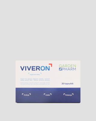 Libidon ja potenssin kapselit ginsengillä ja muskottipihkalla Viveron GardenPharm 30 kapselia - 1