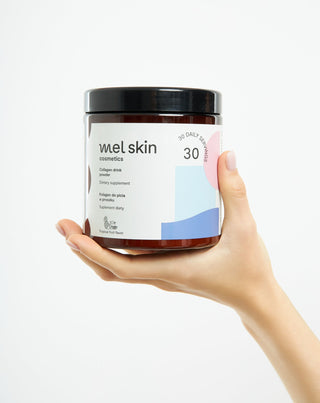 Kalakollageeni 5000 mg juomajauhe kauniiseen ihoon, hiuksiin, kynsiin ja terveisiin niveliin glukosamiinin ja C-vitamiinin kanssa Mel Skin - 3