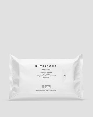 Kosteuspyyhkeet rauhoittavalla pantenolilla vauvoille ja lapsille Nutridome 60 kpl. - 1