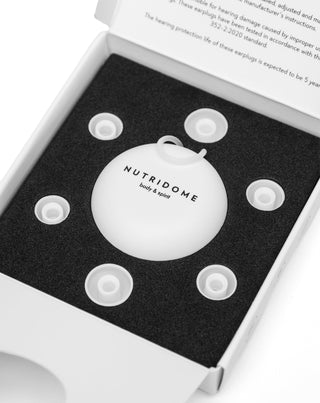 Korvatulpat äänenvaimennustulpat neljän koon sarja Nutridome - 3