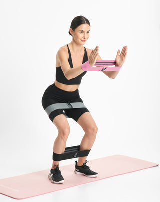 Body Functions lyhyet vastuskuminauhat kuntoiluun 76 cm 3 kpl. - 3