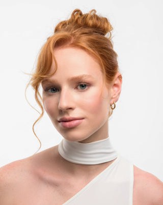 Mys_2 setti kullattuja korvakoruja vaaleanpunaisella jadella ruostumattomasta teräksestä valmistettuina - 4