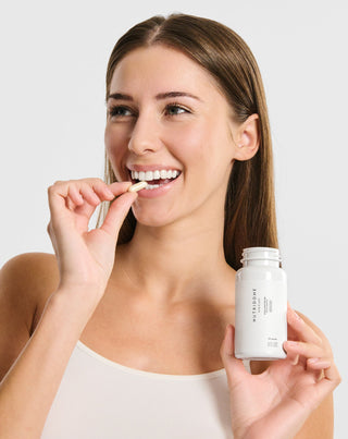 Ternimaito 1000 mg/vrk vastustuskyvylle, naudan ternimaito vitamiineineen ja kivennäisaineineen Nutridome 60 kpl. - 2