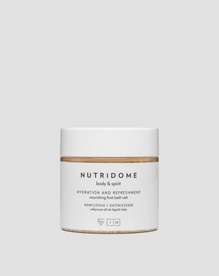 Nutridome jalkakylpysuola, jossa on 45% ureaa ja eukalyptusta. - 1