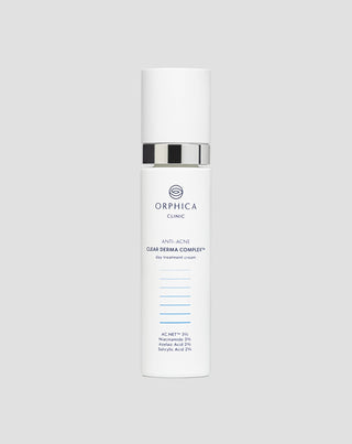 Anti-akne päivävoide salisyyli- ja atsaleenihapolla epäpuhtauksia vastaan Anti-Acne Orphica Clinic 50 ml