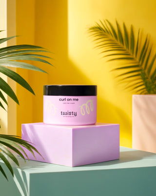 Curl cream luonnollinen curl aktivaattori kihara ja kihara hiukset Twisty